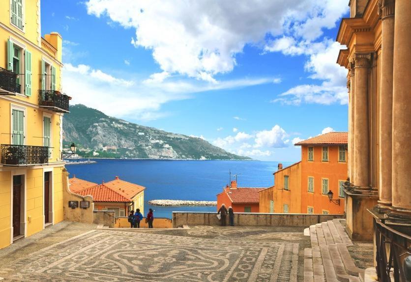 La Perle Apartment Menton Bagian luar foto