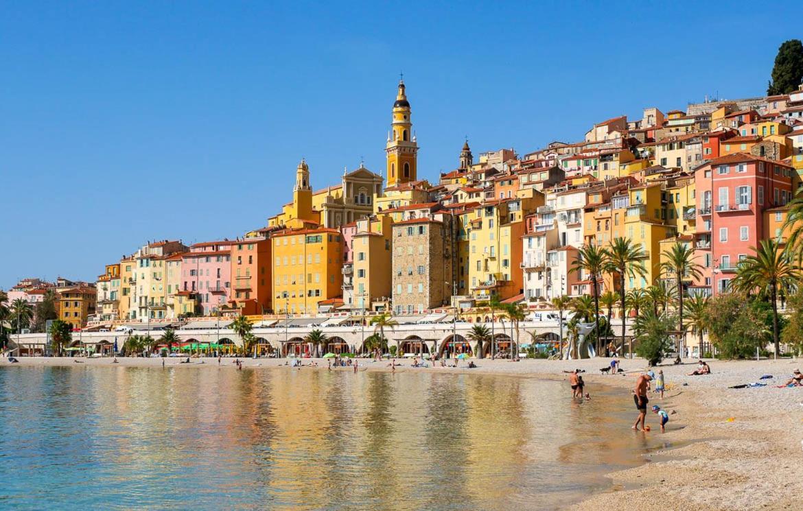 La Perle Apartment Menton Bagian luar foto