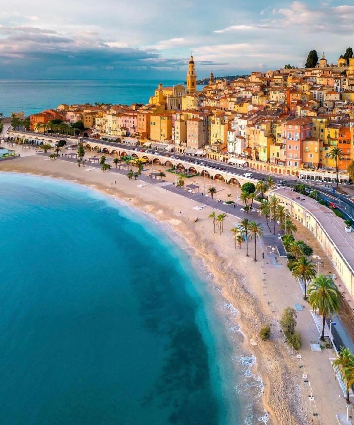 La Perle Apartment Menton Bagian luar foto