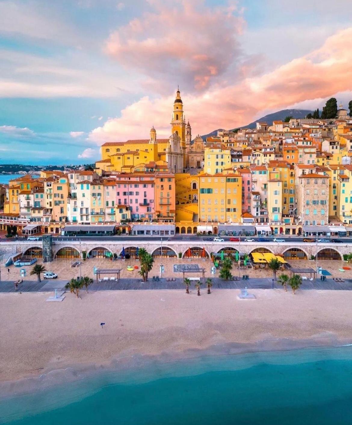 La Perle Apartment Menton Bagian luar foto